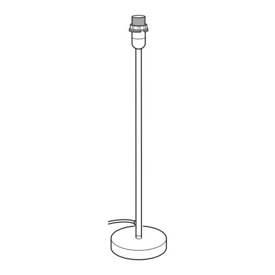 IKEA STRÅLA Manual De Instrucciones