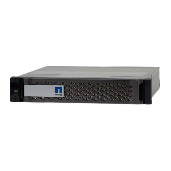 NetApp FAS2600 Manual Del Usuario