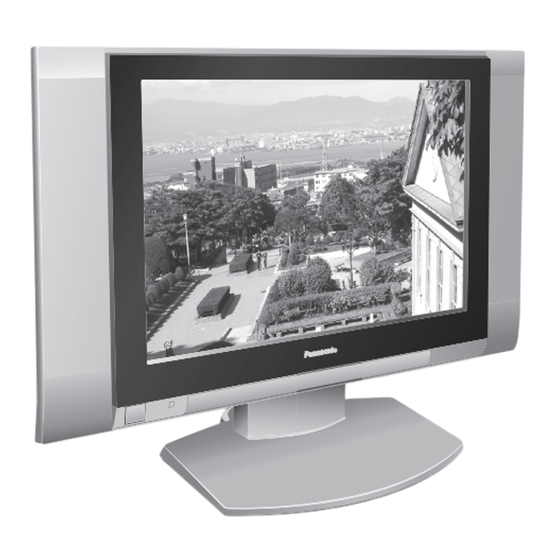 Panasonic TX-26LX1F Manual De Instrucciones