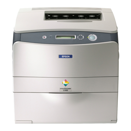 Epson AcuLaser C1100 Serie Guía De Referencia