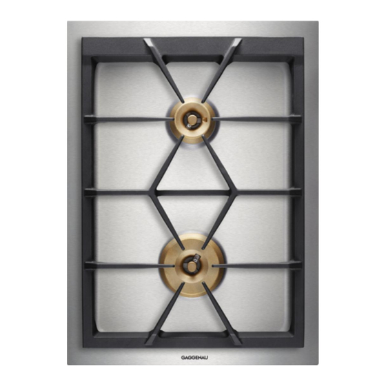Gaggenau VG 424 Instrucciones De Uso