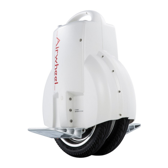 Airwheel Q3 Guia De Inicio Rapido
