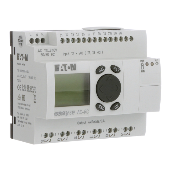 Eaton EZ819 Serie Instrucciones De Montaje