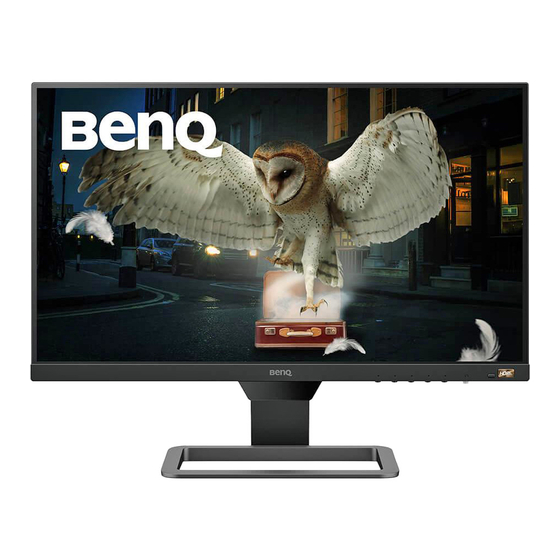 BenQ EW Serie Manual Del Usuario