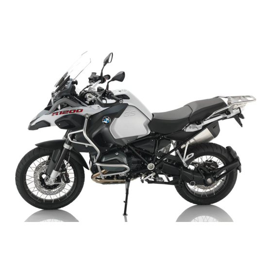 BMW Motorrad R 1200GS Adventure 2016 Manuales