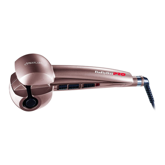 BaByliss PRO MiraCurl BAB2665RGE Manual Del Usuario