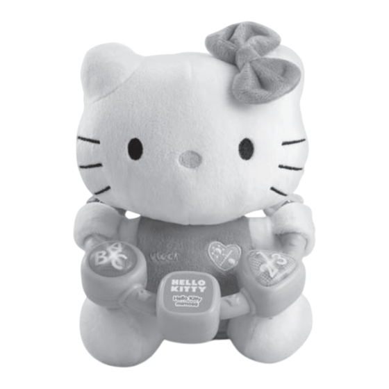 VTech baby HELLO KITTY MIMOSA Manual De Instrucciones