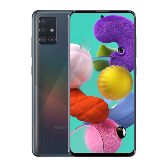 Samsung Galaxy A51 Guia De Inicio Rapido