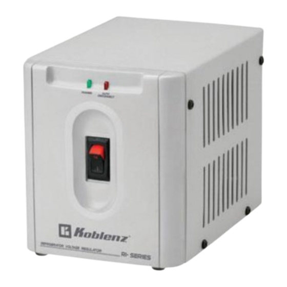 Koblenz RI-1502 Manual De Servicio Lista De Partes