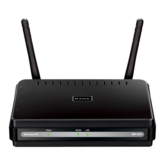 D-Link AirPremier N DAP-2310 Guia De Instalacion