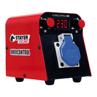 STAYER WELDING OVERCONTROL 400 Manual De Instrucciones