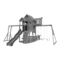 Equipos para Parques Infantiles y Áreas de Juegos Backyard Discovery COLUMPIO SKYFORT II Manual Del Propietário