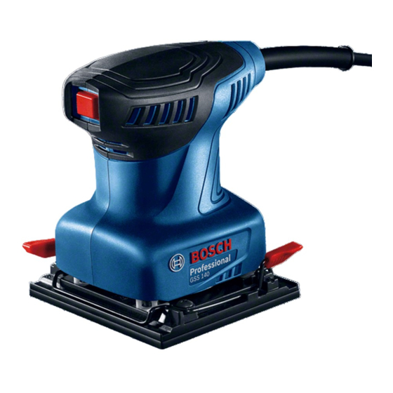 Bosch GSS 140 Professional Manual Original