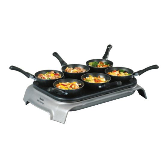 TEFAL Wok Party 1335 Serie Manual Del Usuario