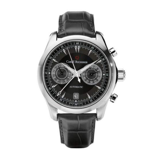 Carl F. Bucherer MANERO CENTRALCHRONO Manuales