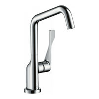 Hansgrohe Axor Citterio 39850 Serie Modo De Empleo/Instrucciones De Montaje