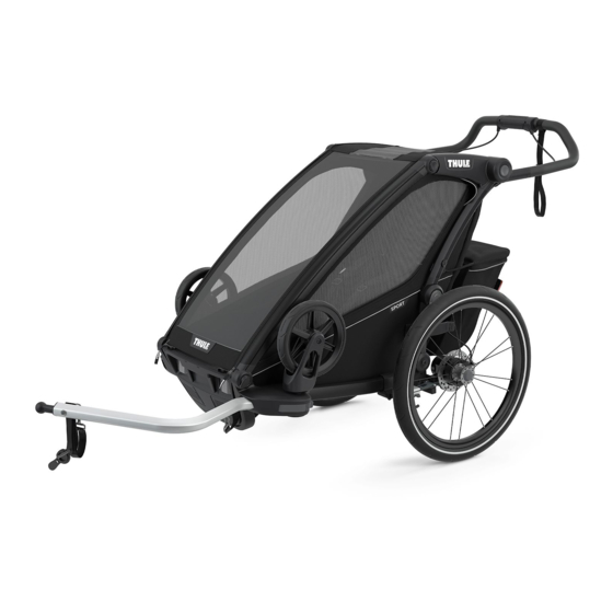Thule Chariot Sport 1 Manual De Instrucciones