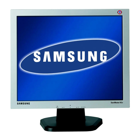 Samsung SyncMaster 913V Manual De Instrucciones