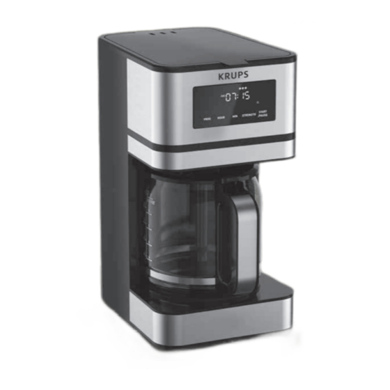 Krups Simply Brew KM208D50 Manual De Instrucciones