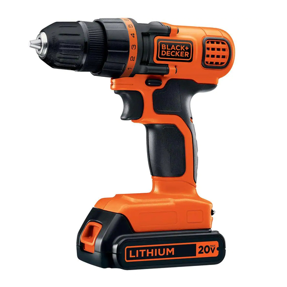 Black and Decker LD120 Manual De Instrucciones