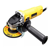 Dewalt DWE4020 Manual De Instrucciones