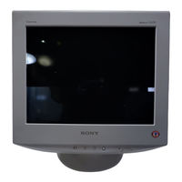 Sony CPD-G420 Manual De Instrucciones