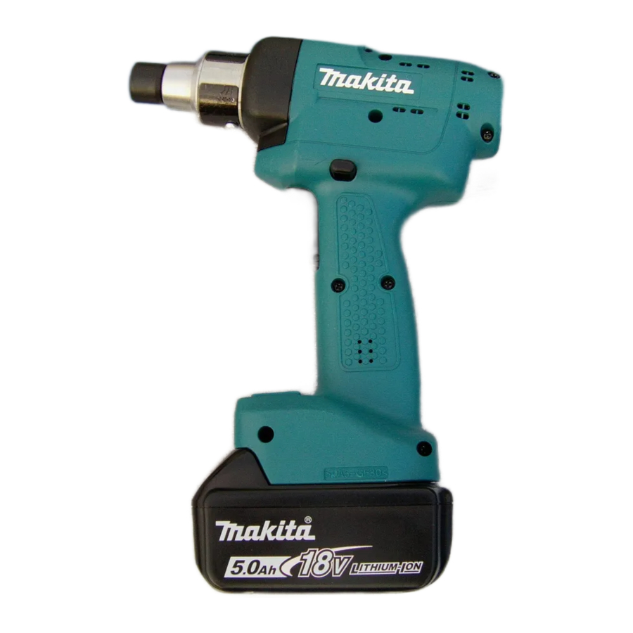 Makita BFT041F, BFT082F, BFT124F - Manual del Atornillador Inalámbrico