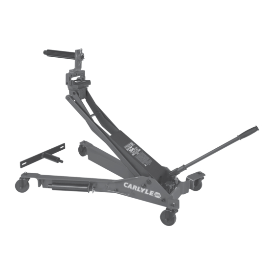 Napa CARLYLE TOOLS 791-1210 Manual Del Funcionamiento