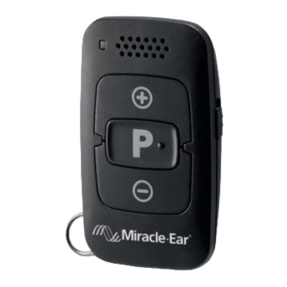 Miracle-Ear GO Remote Manuales