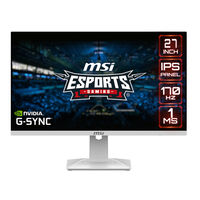 MSI Optix G274 Guía De Usuario