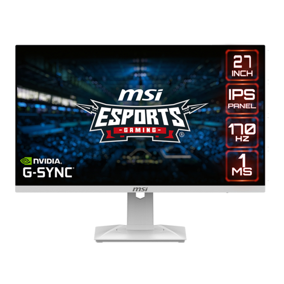 MSI Optix Serie Guía De Usuario