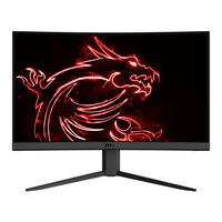 MSI Optix G32CQ4 Manual Del Usuario