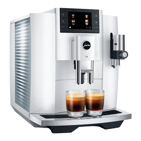 Jura E8 EC Modo De Empleo