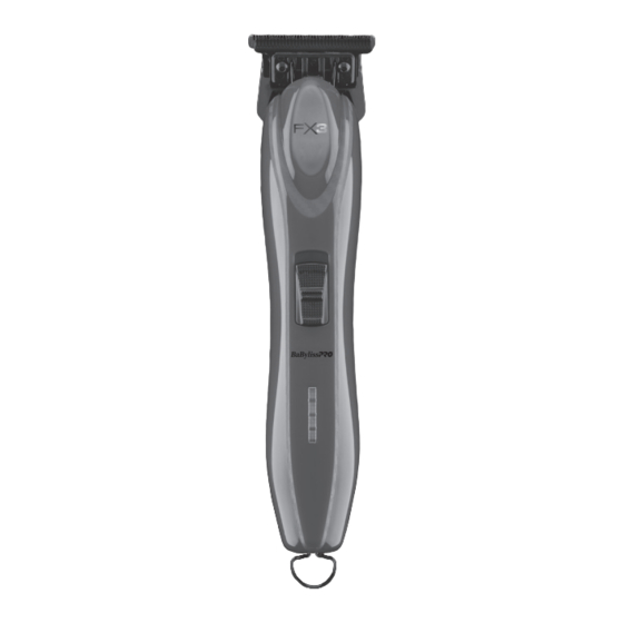 BaByliss PRO FXX3T Manuales