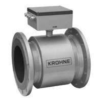 KROHNE TIDALFLUX 4300 F Manual De Instrucciones