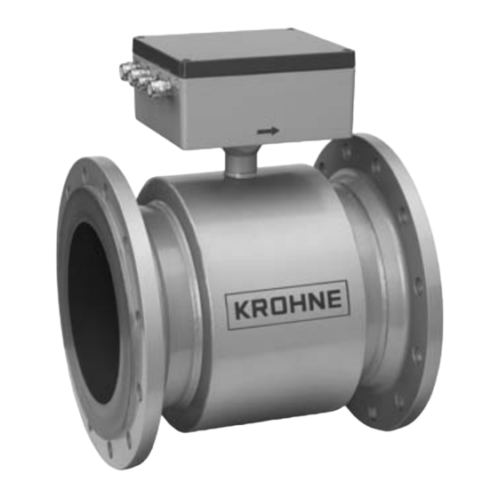 KROHNE TIDALFLUX 4300 F Manual De Instrucciones