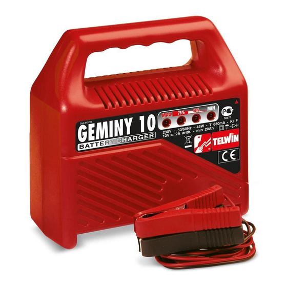 Telwin Geminy 11 Manuales