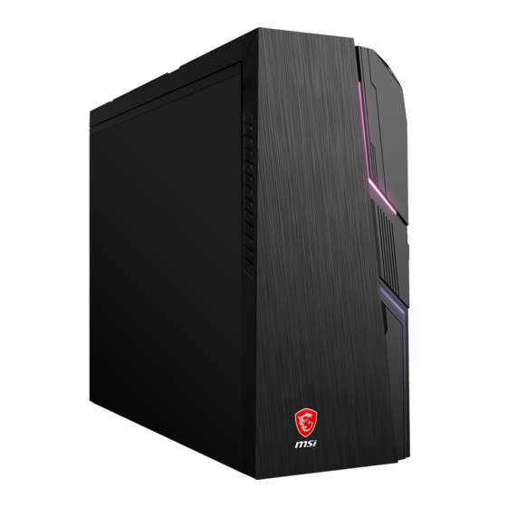 MSI MAG Codex Serie Manual De Instrucciones