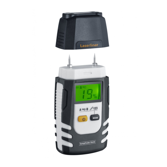 LaserLiner DampFinder Home Manual Del Usuario