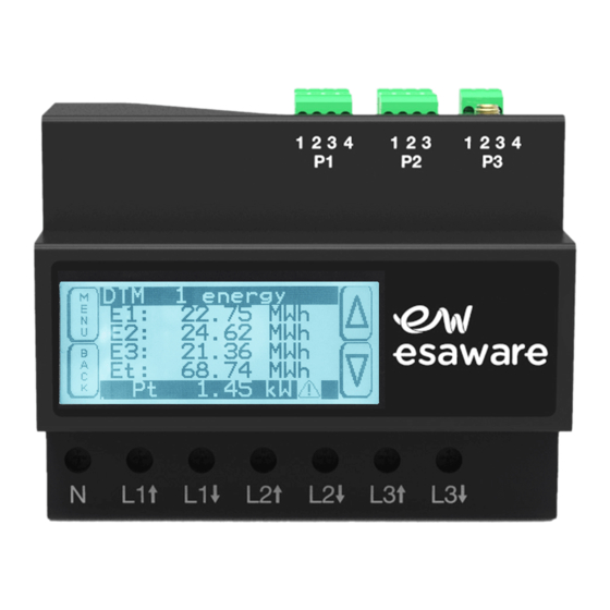 ESA AUTOMATION EW900 Serie Manual Del Usuario