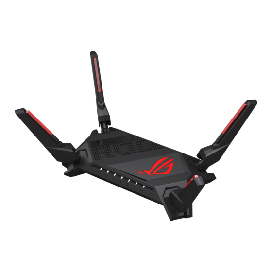 Asus ROG Rapture GT-AX6000 Guia De Inicio Rapido