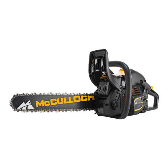 McCulloch CS 410 Elite Manual De Instrucciones