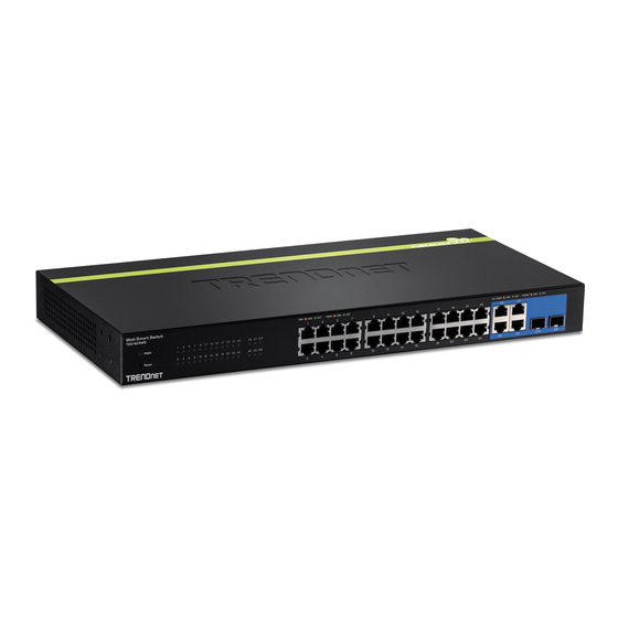 TRENDnet TEG-424WS Manual Del Usuario