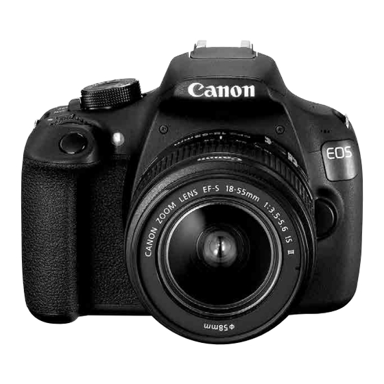 Canon EOS 1200D Instrucciones Básicas
