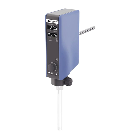 IKA T25 easy clean digital Instrucciones De Uso