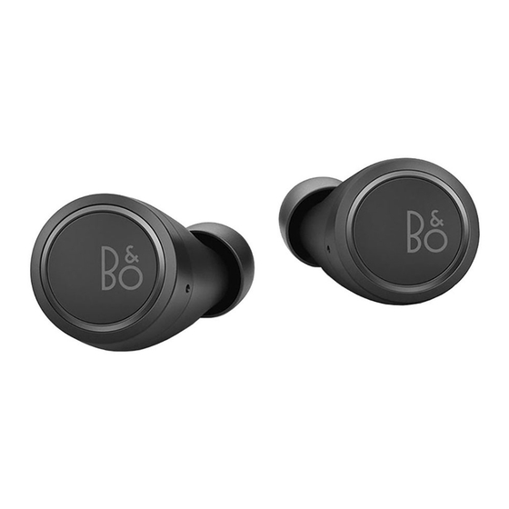 Bang & Olufsen Beoplay E8 Guia Del Usuario