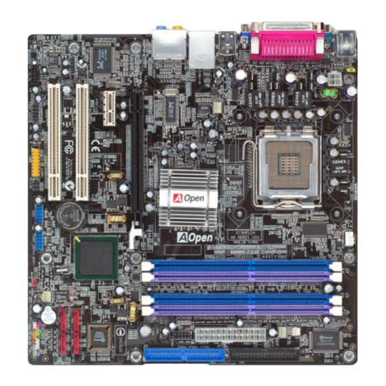 AOpen i915Gm-PL Guia De Instalacion