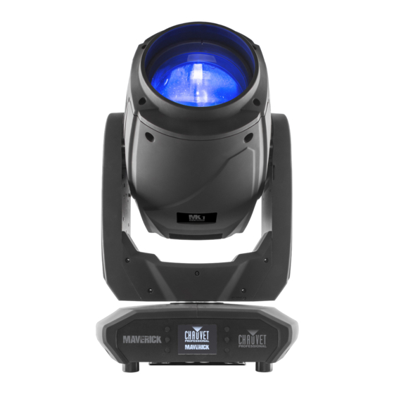 Chauvet MAVERICK MK1 HYBRID Manual Del Usuario