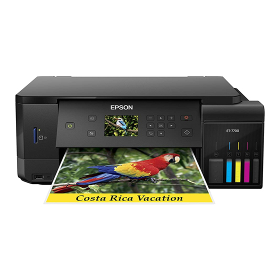 Epson ET-7700 Guia De Instalacion