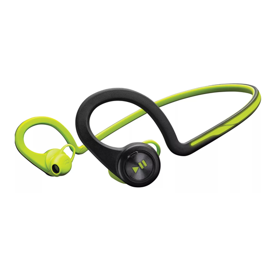 Plantronics BackBeat FIT Guía De Usuario
